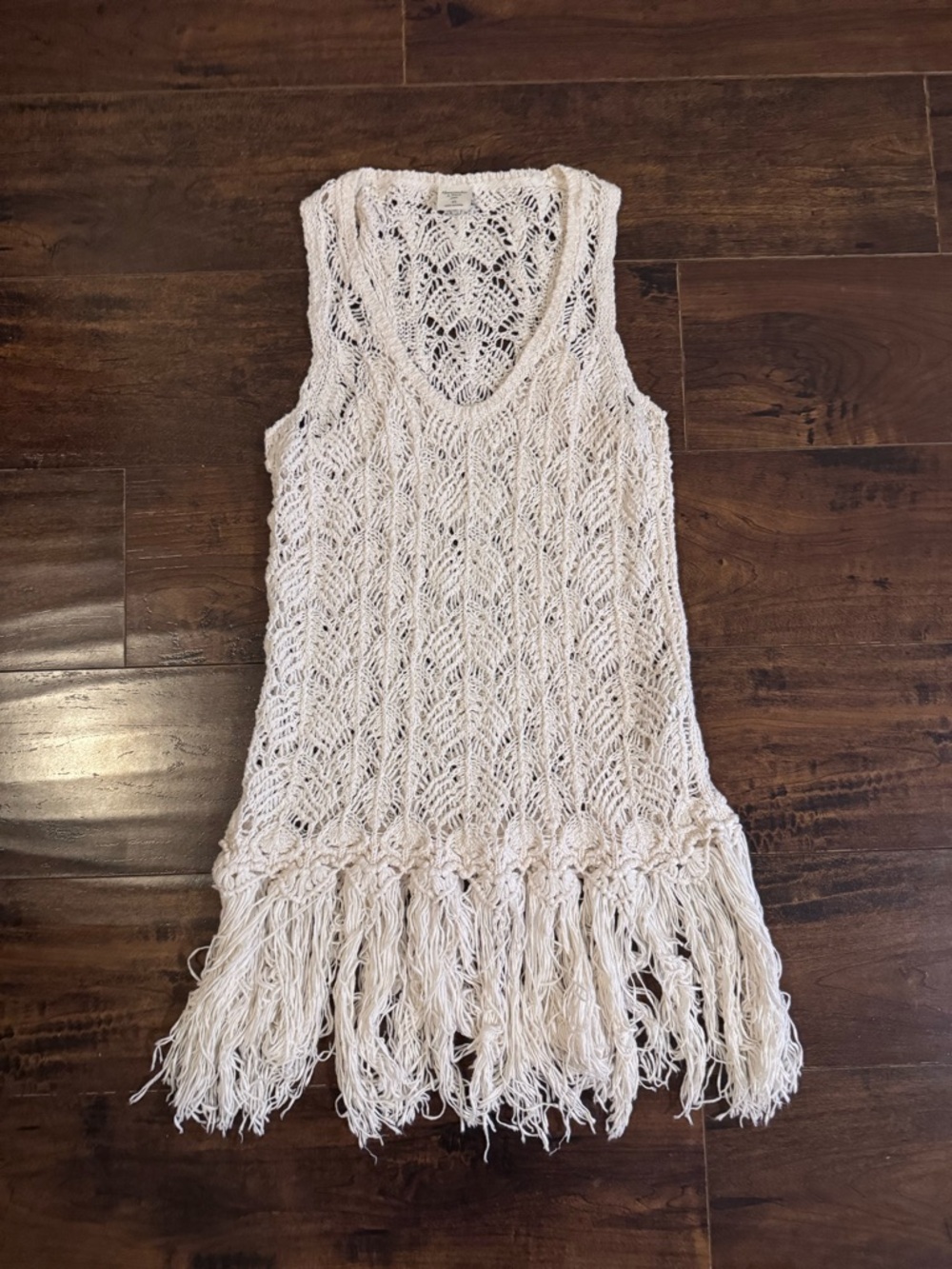 Abercrombie & Fitch Women’s Crochet Swim Cover Dress XS